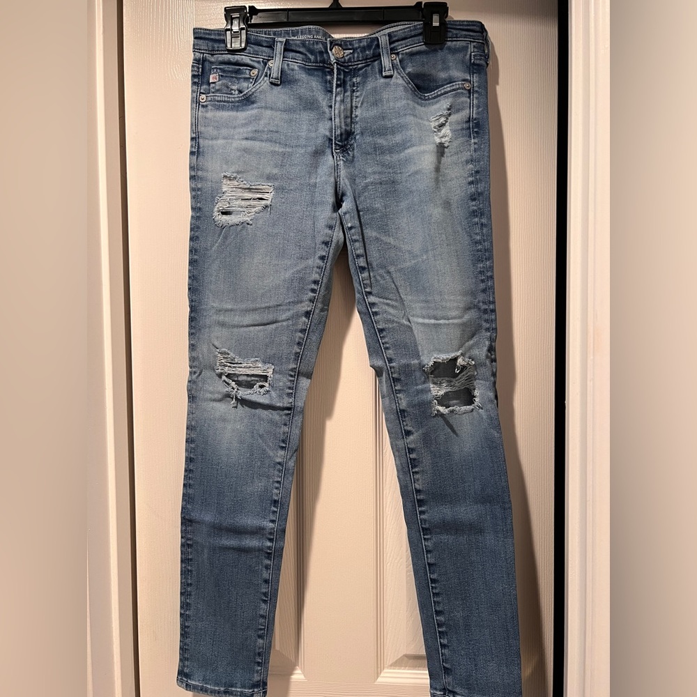 AG The Legging Ankle skinny jeans in size 29.